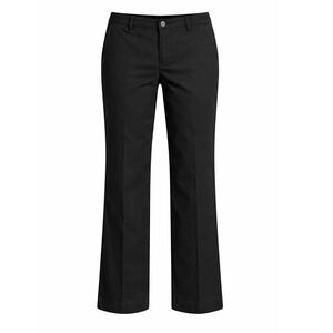 Eddie Bauer Black Mercer Fit Pants Women's Size 6‎ Cotton Blend Stretch